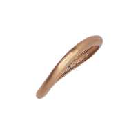 Metall Armband im Rotgoldton mit Strass